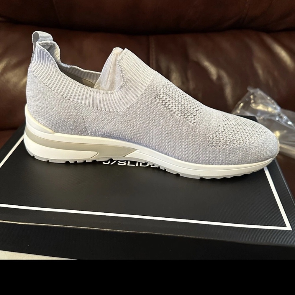 Urban Sport /J/Slides Golic  Gray Knit Slip-On Shoes Size 9 NIB